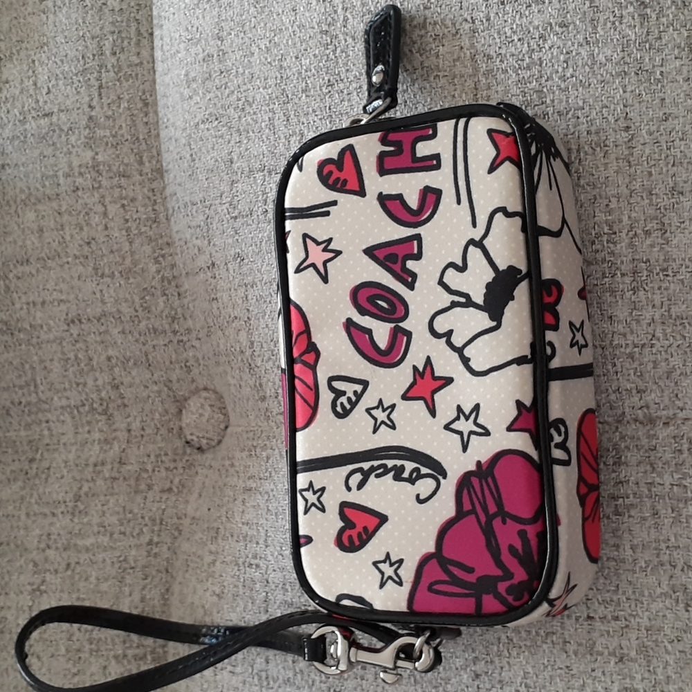 Coach small wristlet